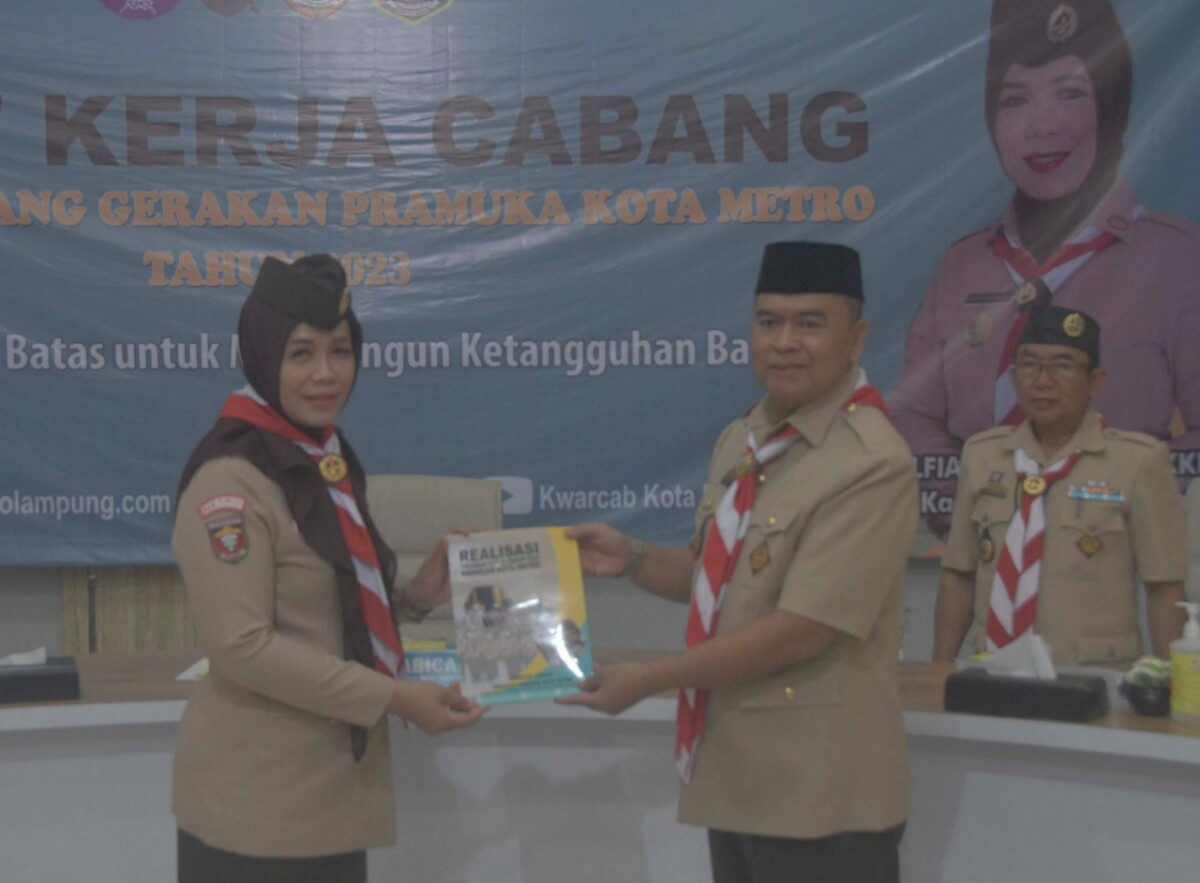 RAKERCAB GERAKAN PRAMUKA KOTA METRO, MENGHASILKAN PROGRAM NYATA UNTUK SEMUA