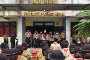 KWARCAB PRAMUKA KOTA METRO BUKA KEGIATAN KEMAH BAKTI