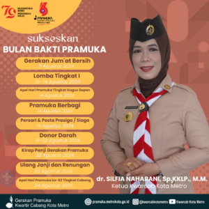 Kwarcab Kota Metro Laksanakan Bulan Bakti Pemuka
